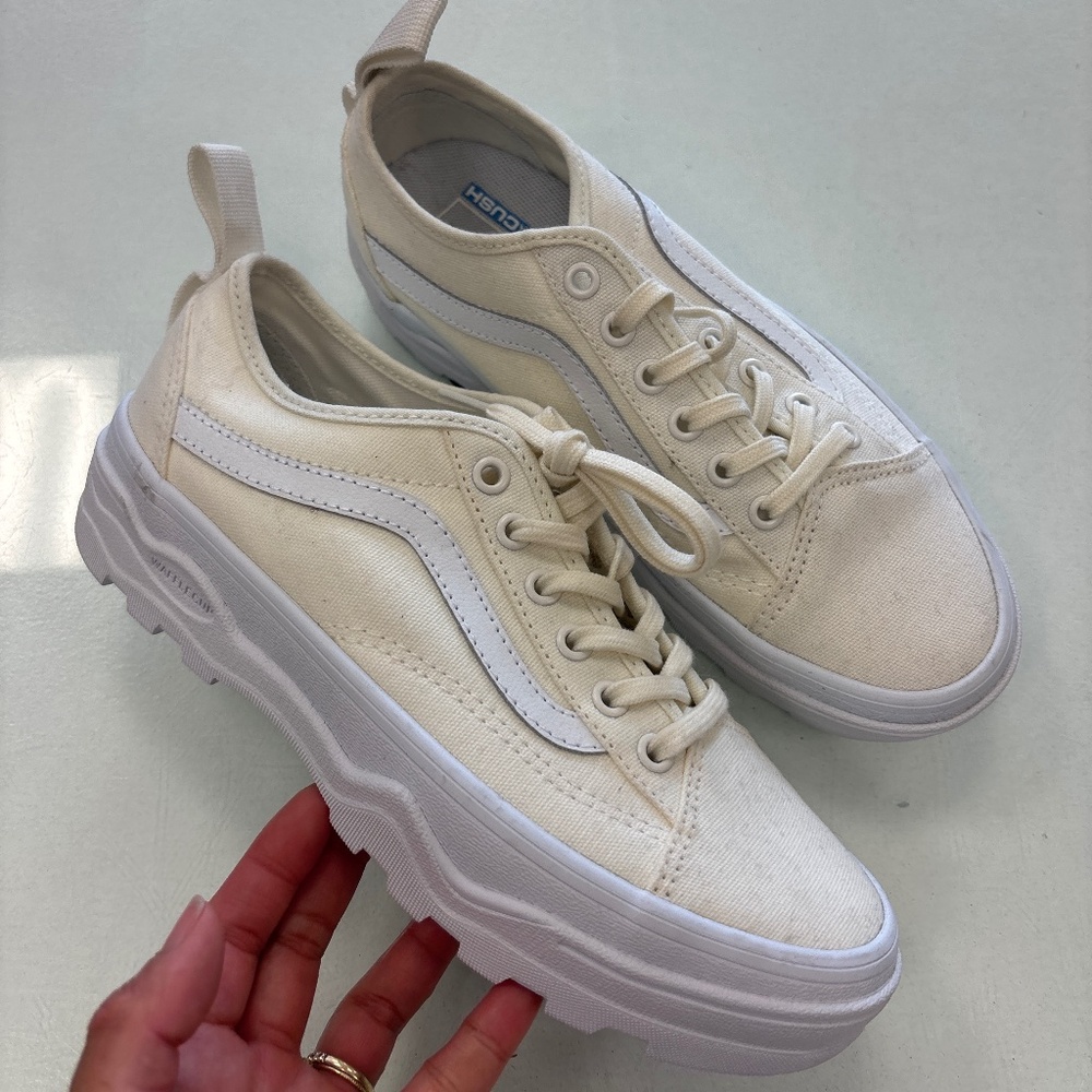 Vans ultra cushion beige sneakers 8